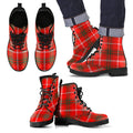 Duke of Rothesay Modern Tartan Leather Boots Footwear Shoes