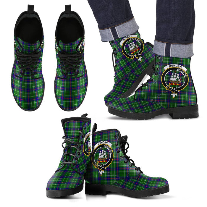 Duncan Leather Boots Footwear Shoes