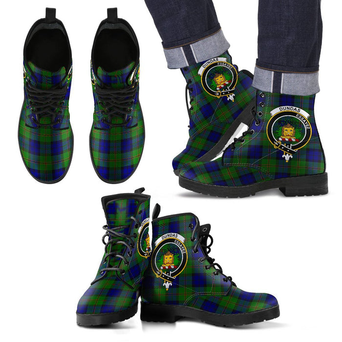 Dundas Modern Leather Boots Footwear Shoes