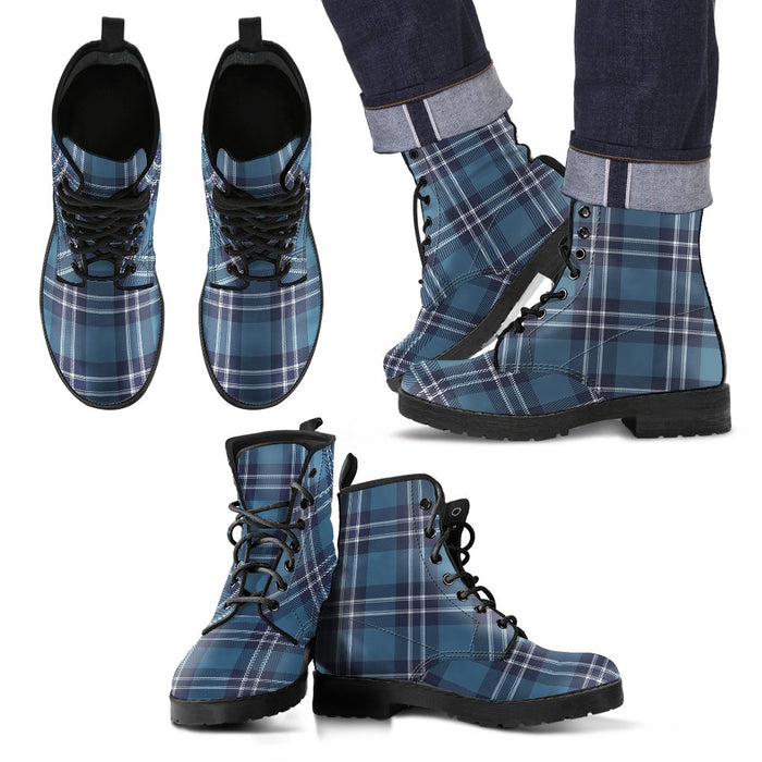 Earl of St Andrews Tartan Leather Boots Footwear Shoes