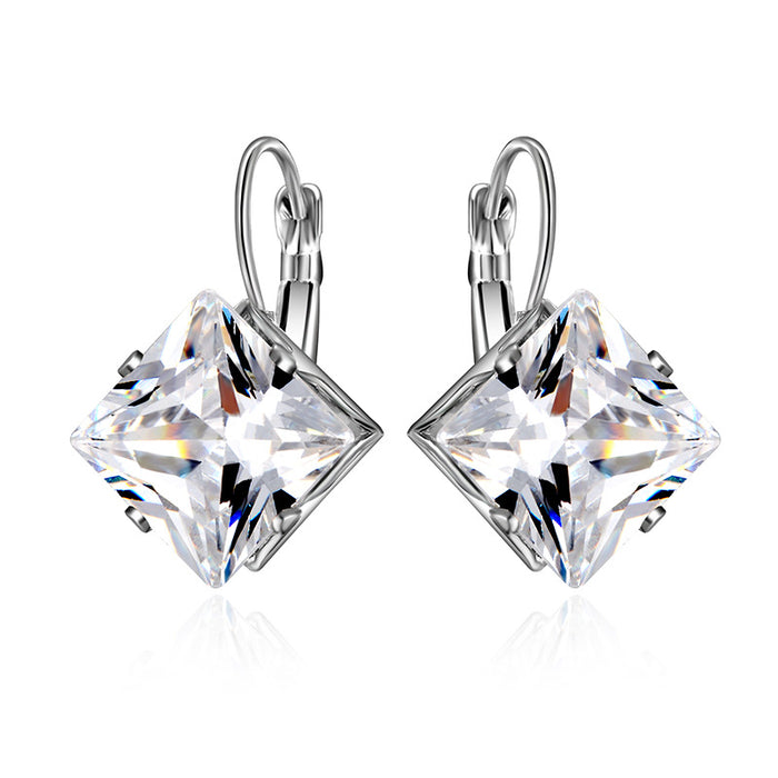 Earrings Big Diamond Ins Niche Personality Earrings Jewelry New