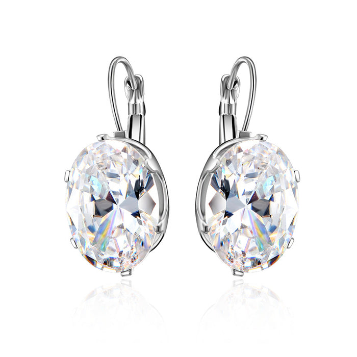Earrings Big Diamond Ins Niche Personality Earrings Jewelry New