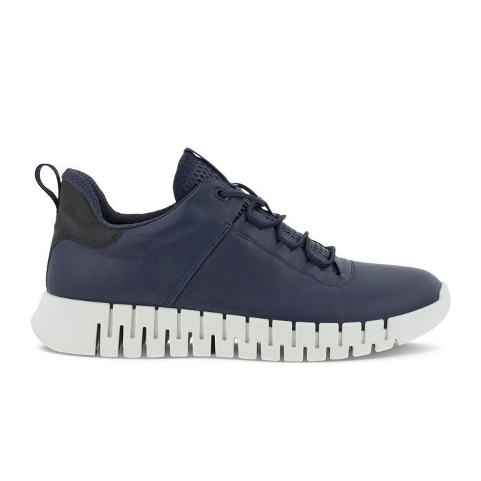 ECCO Gruuv Sneaker (Men) - Marine Athletic - Casual - Slip On - The Heel Shoe Fitters
