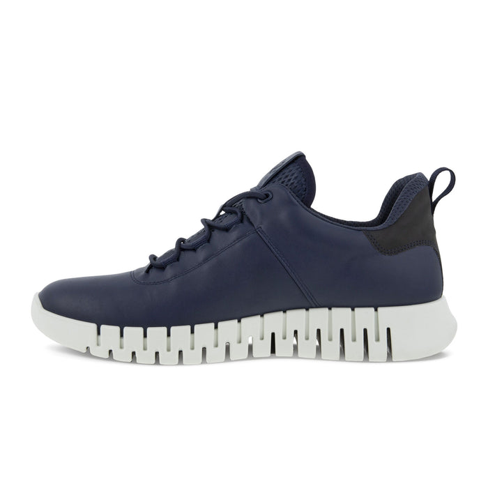 ECCO Gruuv Sneaker (Men) - Marine Athletic - Casual - Slip On - The Heel Shoe Fitters