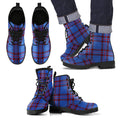 Elliot Modern Tartan Leather Boots Footwear Shoes