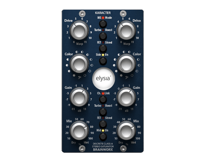 elysia karacter Stereo Saturator