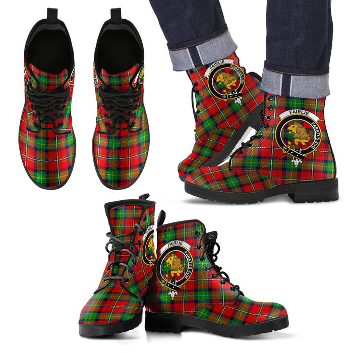 Fairlie Modern Leather Boots Footwear Shoes