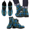 Fergusson Ancient Tartan Leather Boots Footwear Shoes