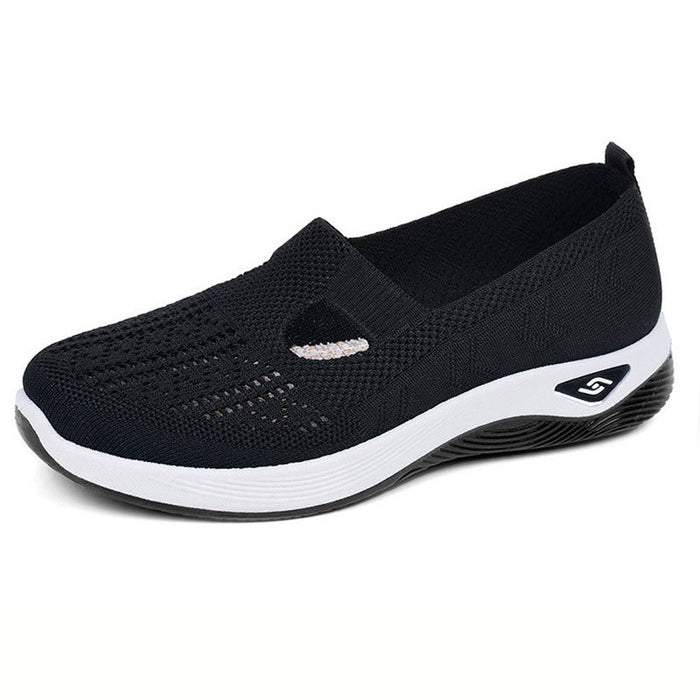Flat Slip-On Casual Mesh Shoes for Women