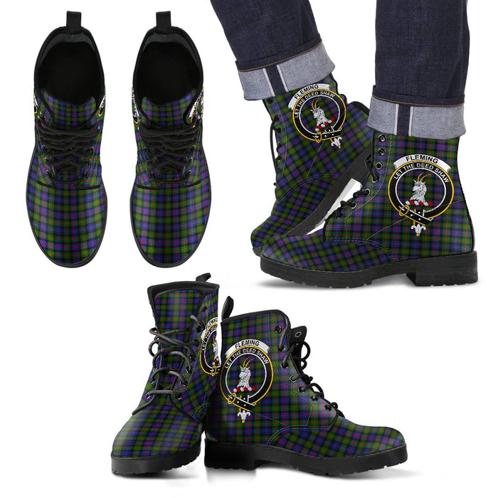Fleming Leather Boots Footwear Shoes