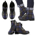 Fletcher of Dunans Tartan Leather Boots Footwear Shoes