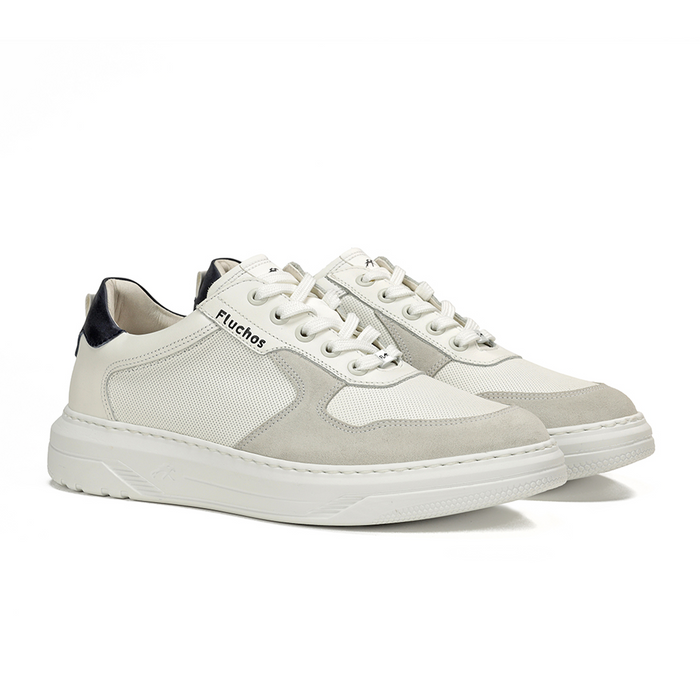Fluchos Boston F1970 Sneaker (Men) - Ice Athletic - Casual - Lace Up - The Heel Shoe Fitters
