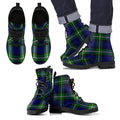 Forbes Modern Tartan Leather Boots Footwear Shoes