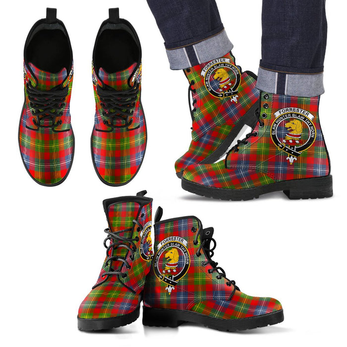 Forrester Leather Boots Footwear Shoes