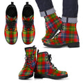 Forrester Tartan Leather Boots Footwear Shoes
