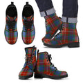 Fraser Ancient Tartan Leather Boots Footwear Shoes