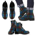 Fraser Hunting Ancient Tartan Leather Boots Footwear Shoes