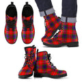 Fraser Modern Tartan Leather Boots Footwear Shoes