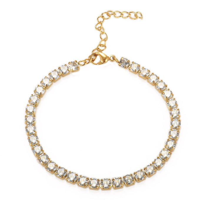 Full Diamond Tennis Bracelet Jewelry