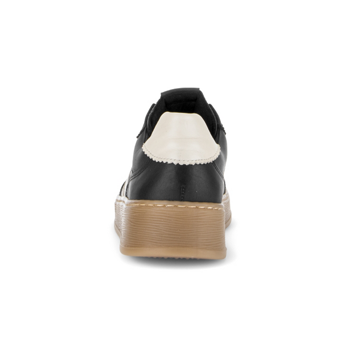 Gabor Faith Sneaker (Women) - Black/Latte Athletic - Casual - Lace Up - The Heel Shoe Fitters