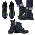 Galbraith Modern Tartan Leather Boots Footwear Shoes