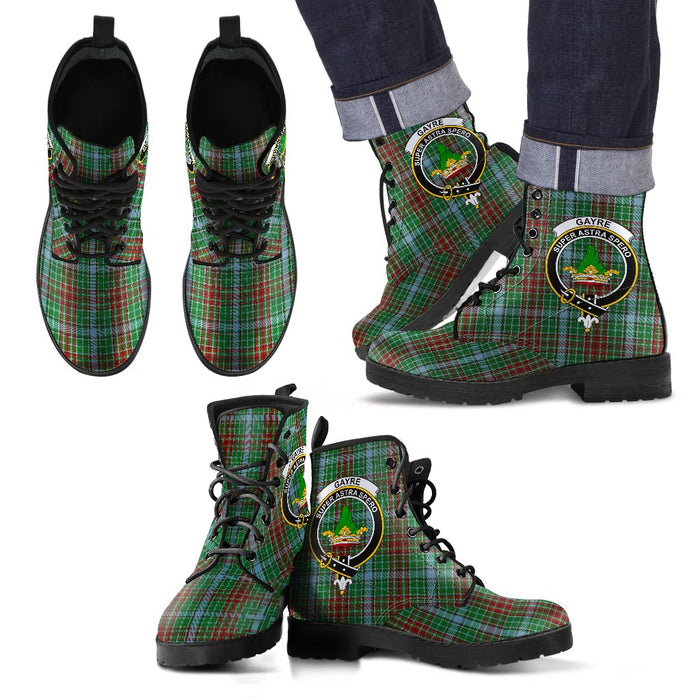 Gayre Leather Boots Footwear Shoes
