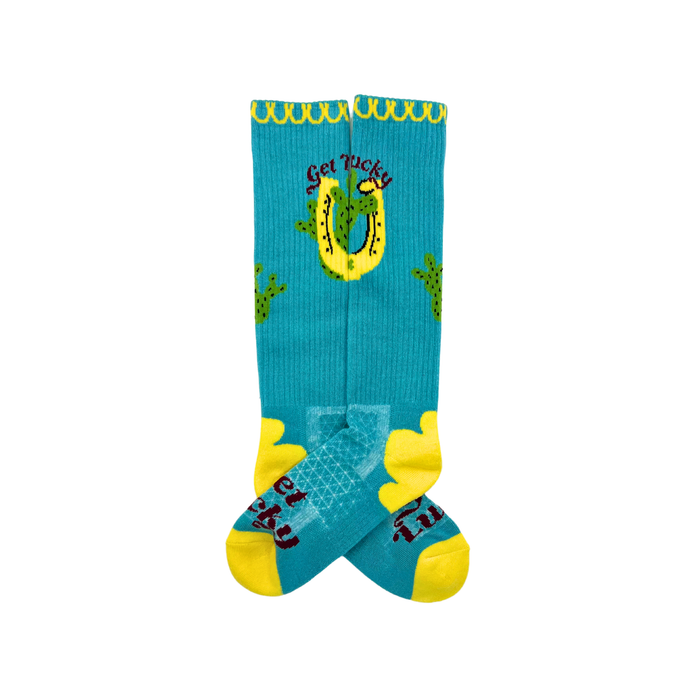Get Lucky Aqua Performance Boot Socks