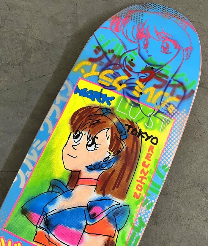 gonz dream girl LIGHT BLUE/PINK/BLUE 9.5 X 31.75 1 OF 1