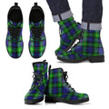 Gordon Modern Tartan Leather Boots Footwear Shoes