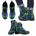 Gordon Old Ancient Tartan Leather Boots Footwear Shoes