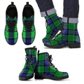 Graham of Menteith Modern Tartan Leather Boots Footwear Shoes