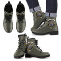 Haig Check Leather Boots Footwear Shoes