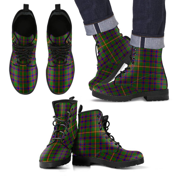Hall Tartan Leather Boots Footwear Shoes