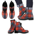 Hamilton Ancient Tartan Leather Boots Footwear Shoes