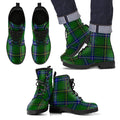Henderson Modern Tartan Leather Boots Footwear Shoes