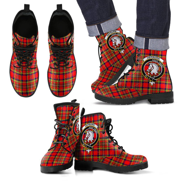 Hepburn Leather Boots Footwear Shoes