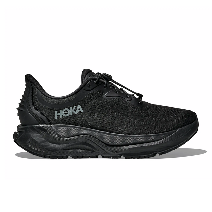 Hoka Arahi SR (Women) - Black/Black Athletic - Running - Stability - The Heel Shoe Fitters