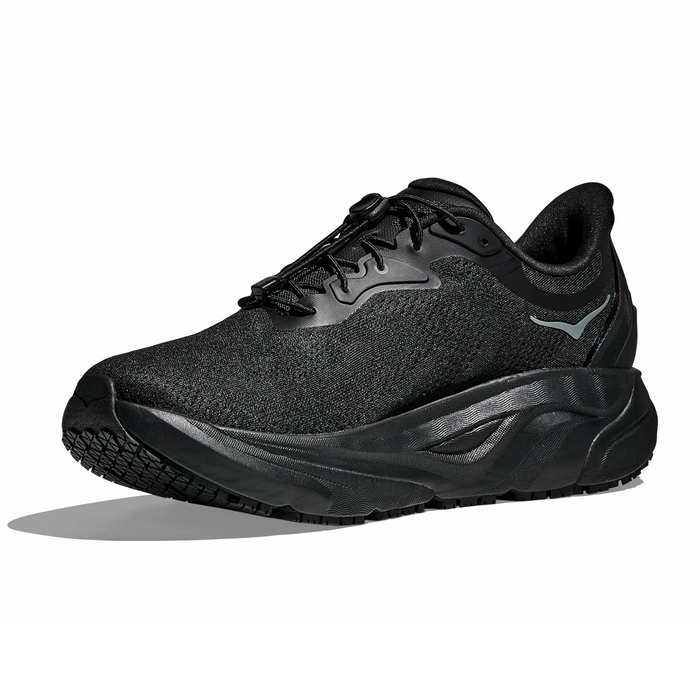 Hoka Arahi SR (Women) - Black/Black Athletic - Running - Stability - The Heel Shoe Fitters