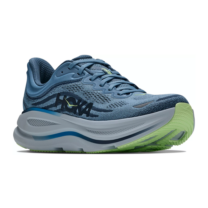 Hoka Bondi 9 Running Shoe (Men) - Downpour/Thunder Cloud Athletic - Running - Cushion - The Heel Shoe Fitters