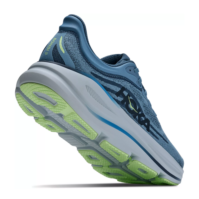 Hoka Bondi 9 Running Shoe (Men) - Downpour/Thunder Cloud Athletic - Running - Cushion - The Heel Shoe Fitters