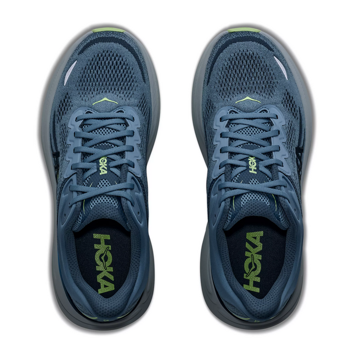 Hoka Bondi 9 Running Shoe (Men) - Downpour/Thunder Cloud Athletic - Running - Cushion - The Heel Shoe Fitters