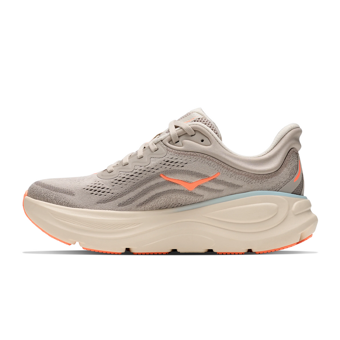 Hoka Bondi 9 Running Shoe (Women) - River Rock Grey/Mineral Ore Athletic - Running - Cushion - The Heel Shoe Fitters