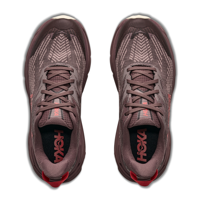 Hoka Challenger 8 GTX Trail Running Shoe (Women) - Smokey Quartz/Alabaster Athletic - Running - Trail - The Heel Shoe Fitters