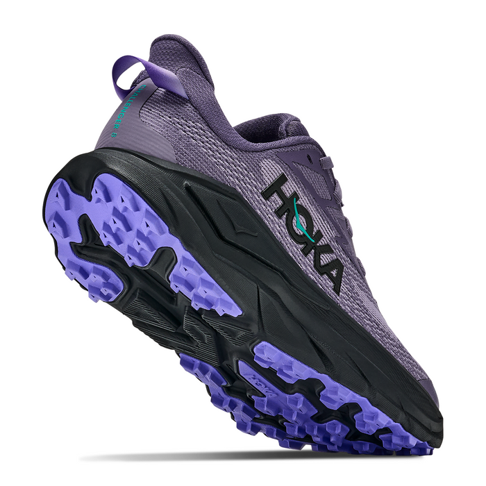 Hoka Challenger 8 Trail Running Shoe (Women) - Purple Fog/Black Athletic - Running - Trail - The Heel Shoe Fitters