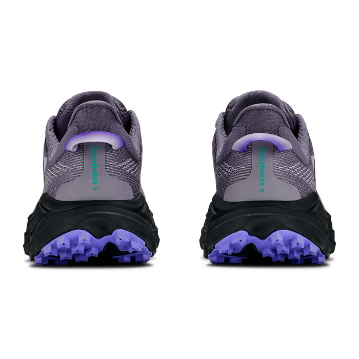 Hoka Challenger 8 Trail Running Shoe (Women) - Purple Fog/Black Athletic - Running - Trail - The Heel Shoe Fitters