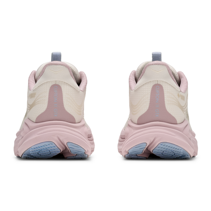 Hoka Clifton 11 GTX GLM Running Shoe (Women) - Alabaster/Pink Opal Athletic - Running - Neutral - The Heel Shoe Fitters