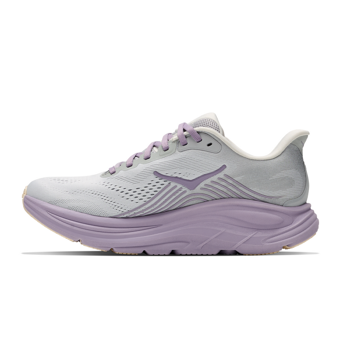 Hoka Clifton 11 Running Shoe (Women) - Stardust/Mellow Lilac Athletic - Running - Neutral - The Heel Shoe Fitters