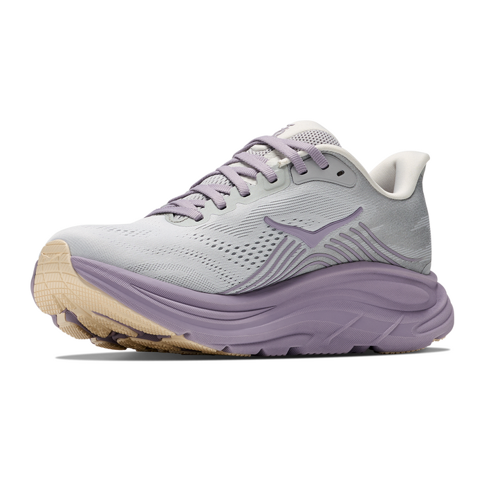 Hoka Clifton 11 Running Shoe (Women) - Stardust/Mellow Lilac Athletic - Running - Neutral - The Heel Shoe Fitters