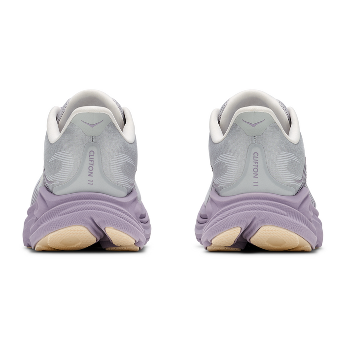 Hoka Clifton 11 Running Shoe (Women) - Stardust/Mellow Lilac Athletic - Running - Neutral - The Heel Shoe Fitters