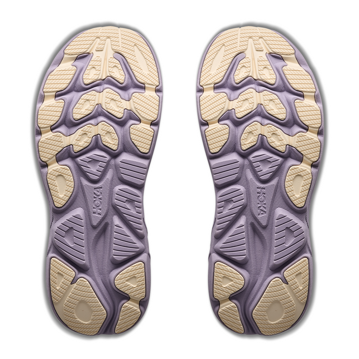 Hoka Clifton 11 Running Shoe (Women) - Stardust/Mellow Lilac Athletic - Running - Neutral - The Heel Shoe Fitters